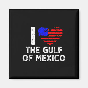 Ich habe den Golf von Mexiko für immer Liebe und d Magnet