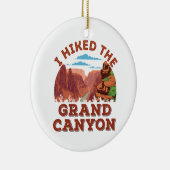 Ich habe den Grand Canyon angefahren Keramik Ornament (Rechts)
