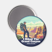 Ich habe den Grand Canyon Nationalpark Arizona ang Magnet (Vorderseite/Rückseite)