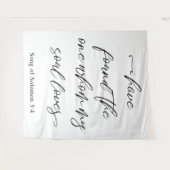 Ich habe den Hintergrund einer Hochzeit gefunden Wandteppich (Vorderseite (Horizontal))