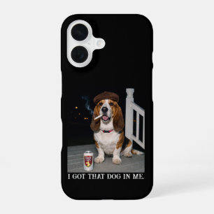 Ich Habe Den Hund In Mir, Lustige Basset Hound Mem iPhone 16 Hülle