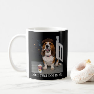 Ich Habe Den Hund In Mir, Lustige Basset Hound Mem Kaffeetasse