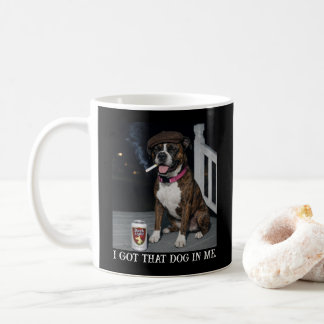 Ich Habe Den Hund In Mir, Lustige Boxer-Persönlich Kaffeetasse