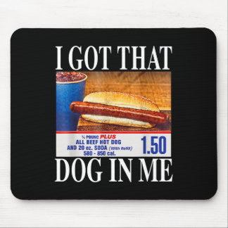 Ich Habe Den Hund In Mir Lustige Hotdogs Combo 4. Mousepad