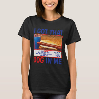 Ich Habe Den Hund In Mir Lustige Hotdogs Combo 4. T-Shirt