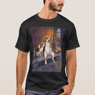 Ich Habe Den Hund In Mir Lustiger Beagle Trinkt Bi T-Shirt