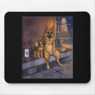 Ich Habe Den Hund In Mir Lustiger Deutscher Schäfe Mousepad