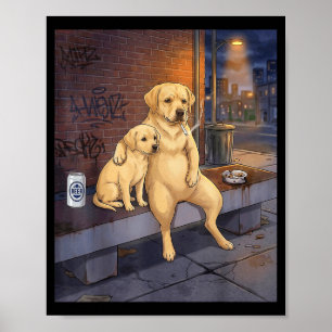 Ich Habe Den Hund In Mir Lustiger Labrador Retriev Poster