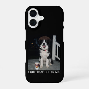 Ich Habe Den Hund In Mir, Lustiges Border Collie M iPhone 16 Hülle