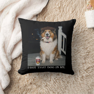 Ich Habe Den Hund In Mir, Lustiges Collie-Meme Kissen