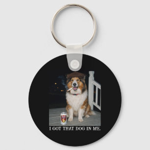 Ich Habe Den Hund In Mir, Lustiges Collie-Meme Schlüsselanhänger