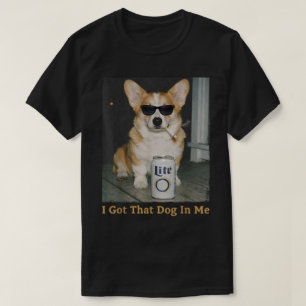 Ich Habe Den Hund In Mir Lustiges Corgi Hund Meme T-Shirt