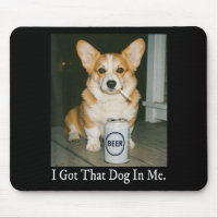 Ich Habe Den Hund In Mir Lustiges Corgi-Rauchen-Bi