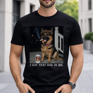 Ich Habe Den Hund In Mir, Lustiges Deutscher Schäf T-Shirt