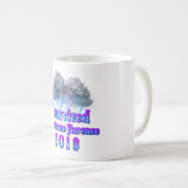 Ich habe den Hurrikan Florenz überlebt Kaffeetasse (VorderseiteRechts)