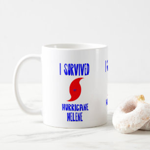Ich habe den Hurrikan Helene überlebt Kaffeetasse
