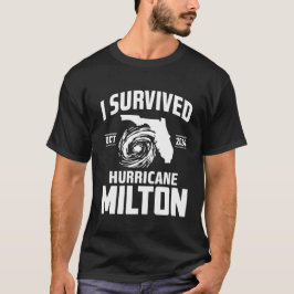 Ich habe den Hurrikan Milton überlebt, Florida Tro T-Shirt