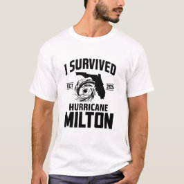 Ich habe den Hurrikan Milton überlebt, Florida Tro T-Shirt
