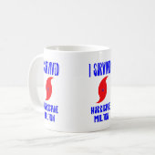 Ich habe den Hurrikan Milton überlebt Kaffeetasse (Vorderseite Links)
