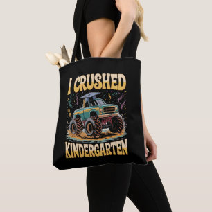 Ich habe den Kindergarten Monster Truck Abschluss Tasche
