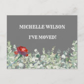 Ich habe den klassischen Eukalyptus Green Elegant Ankündigungspostkarte (Vorderseite)