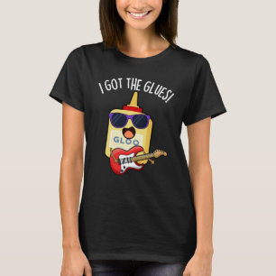 Ich habe den Kleber Lustige Blues Wortspiel Dunkle T-Shirt