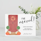 Ich habe den Kürbisfall verschoben Ankündigung (Stehend Vorderseite)