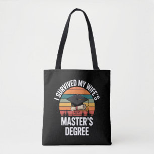 Ich habe den Master-Abschluss meiner Frau überlebt Tasche