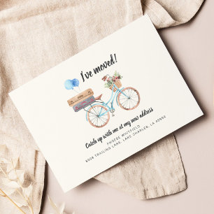 Ich habe den modernen Adresswechsel verändert Postkarte