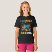 Ich habe den Monster-Abschluss der dritten Klasse T-Shirt (Vorne ganz)