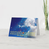 Ich habe den perfekten Ort gefunden. Einladung (Rückseite)