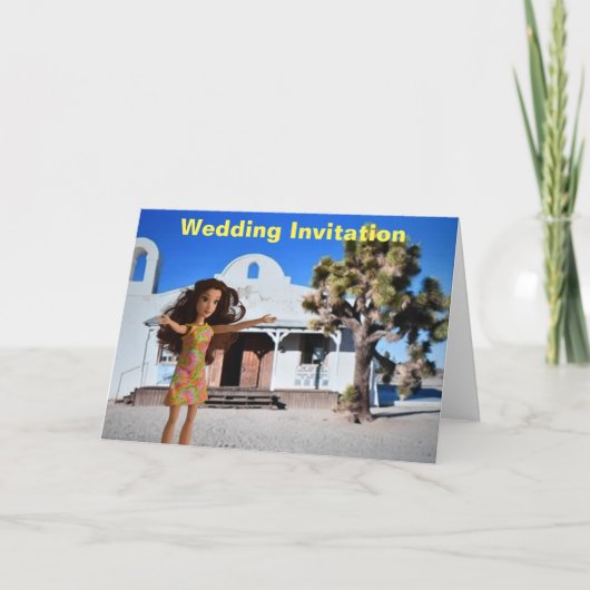 Ich habe den perfekten Ort gefunden. Einladung (Vorderseite)