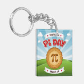 Ich habe den Pie Pi Day Schlüsselanhänger mitgebra (Vorderseite links)