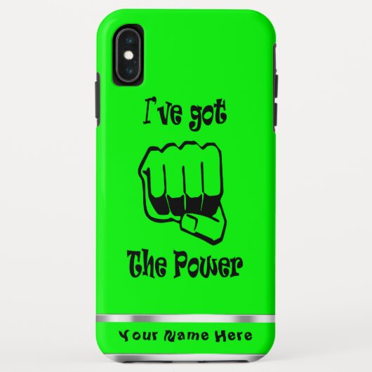Ich habe den Power iPhone XS Max Case Got (Rückseite)