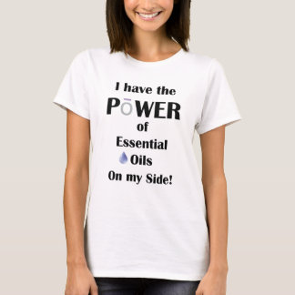 Ich habe den Power von ätherischen Ölen auf meiner T-Shirt