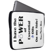 Ich habe den Power von Essential Oils auf meiner S Laptopschutzhülle (Vorne Rechts)