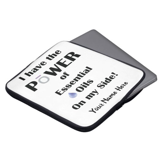 Ich habe den Power von Essential Oils auf meiner S Laptopschutzhülle (Vorne Oben)