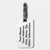 Ich habe den Power von Essential Oils mit benutzer Gepäckanhänger (Rückseite vertikal)