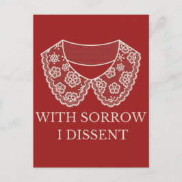 Ich habe den Protest gegen das Verschwinden von Sp Postkarte