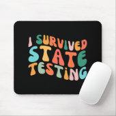 Ich habe den Staat-Test für den Staat überlebt Mousepad (Mit Mouse)