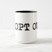 ICH HABE DEN T - Shirt AUSGEWÄHLT Tasse (Zentrum)