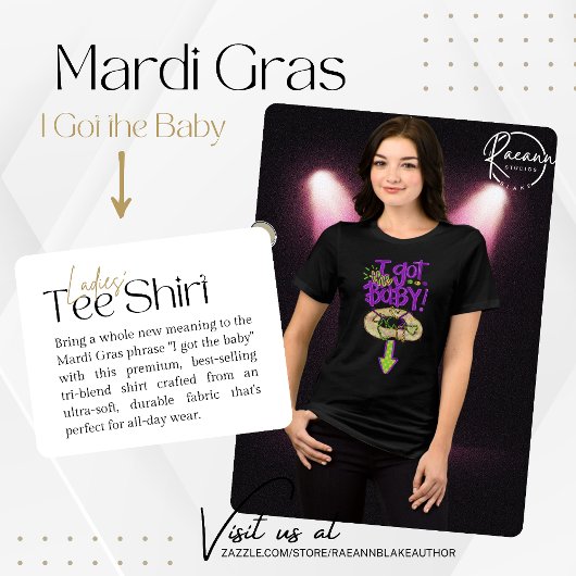 "Ich habe den T - Shirt der Mardi Gras-Frauen Got