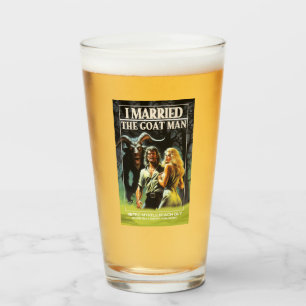 Ich habe den Typ des Ziegenmanns Retro Myrtle Beac Glas