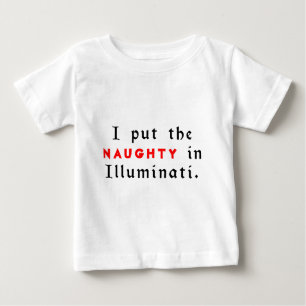 Ich habe den Übeltäter in Illuminati gesteckt Baby T-shirt