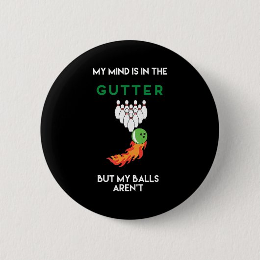 Ich habe den Verstand, dass der Bowling im totalen Button (Vorderseite)