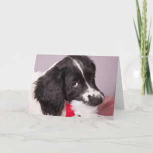 Ich habe den Weihnachtsmann gegessen Feiertagskarte