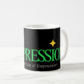 Ich habe Depression_ Classic_ Tasse (VorderseiteRechts)