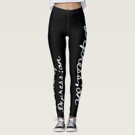 Ich habe Depression_Das Gesicht der Depression änd Leggings
