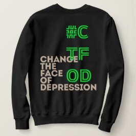 Ich habe Depression _ Nebel Grün Sweatshirt