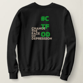 Ich habe Depression _ SP_Neon Green Sweatshirt